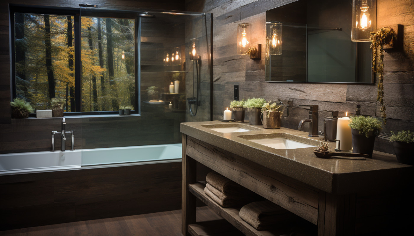 C'est ainsi que vous décorez la petite salle de bain