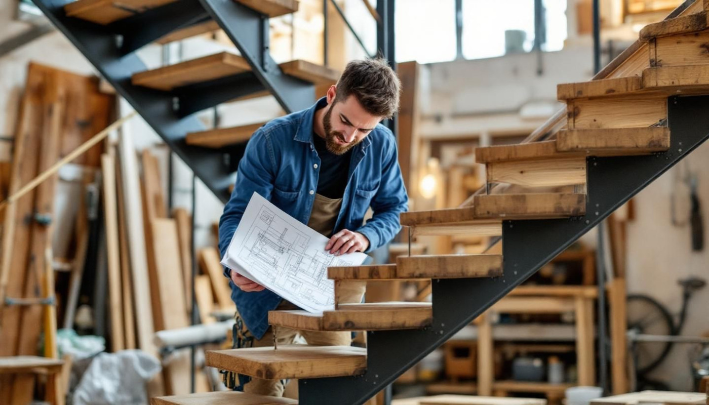 Comment choisir le bon professionnel pour votre escalier en métal et bois ?